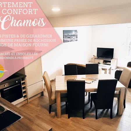 ⁂⁂ Le Chamois Appartement Cledicihome / Magnifique Vue Sur Les Montagnes / 4 Kms De Gerardmer ! ⁂⁂ Rochesson Luaran gambar