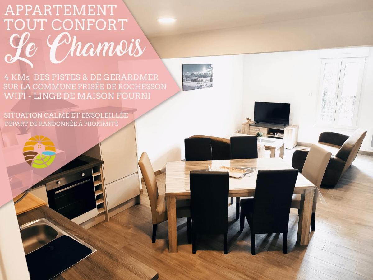 ⁂⁂ Le Chamois Appartement Cledicihome / Magnifique Vue Sur Les Montagnes / 4 Kms De Gerardmer ! ⁂⁂ Rochesson Luaran gambar